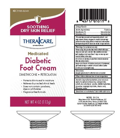 Label (92 19058 0226 Tube Foot Cream 4oz For Daily Med)